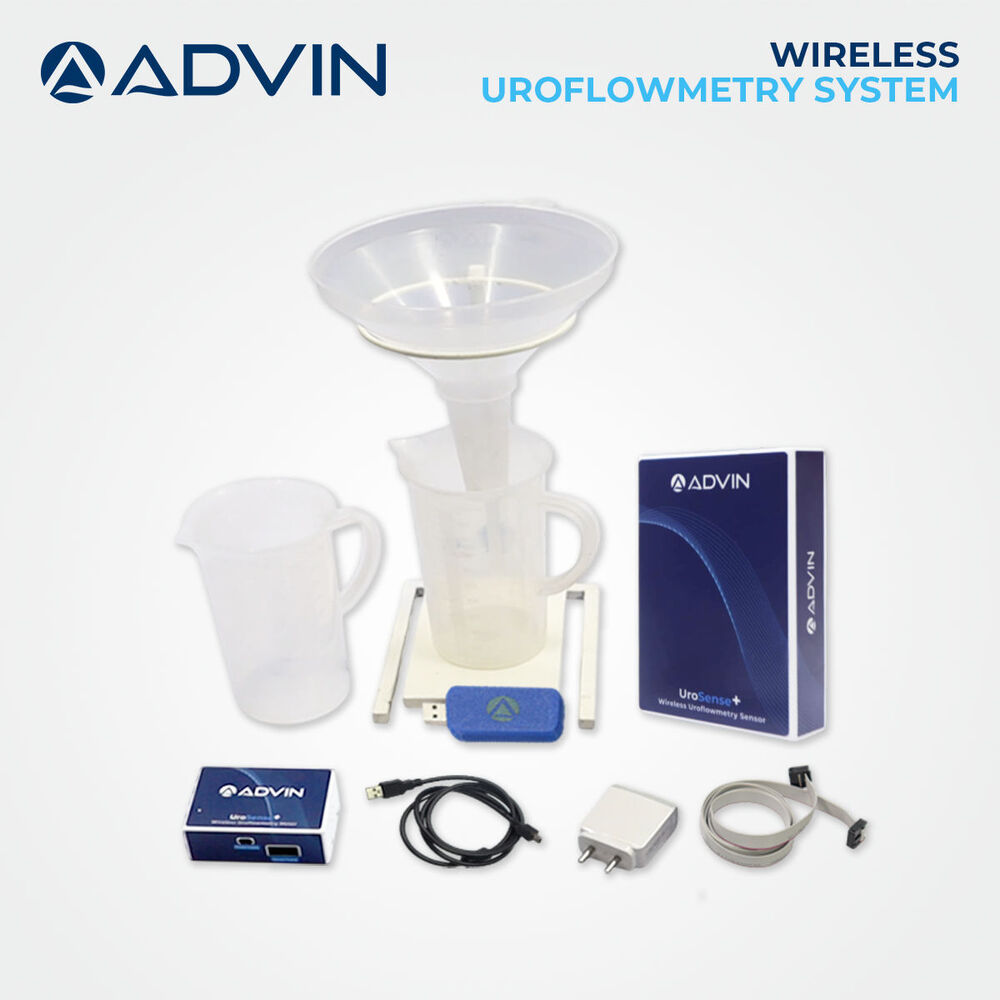 Wireless Uroflowmetry System Advin - Weight-Based, Digital Control, Fully Automatic | Non-Invasive, Easy to Operate, Maintenance-Free, Compact Design