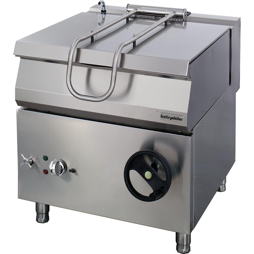 bratt pan with automatic tilting