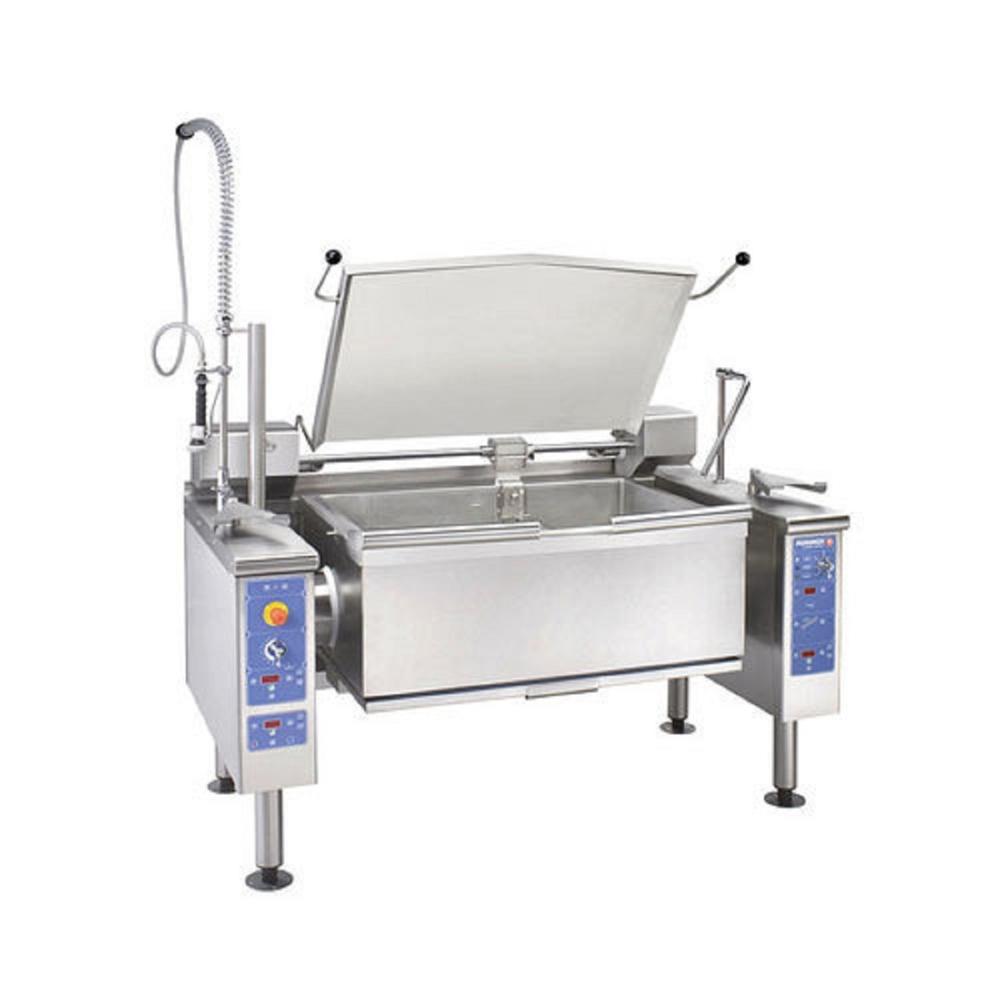 bratt pan with automatic tilting