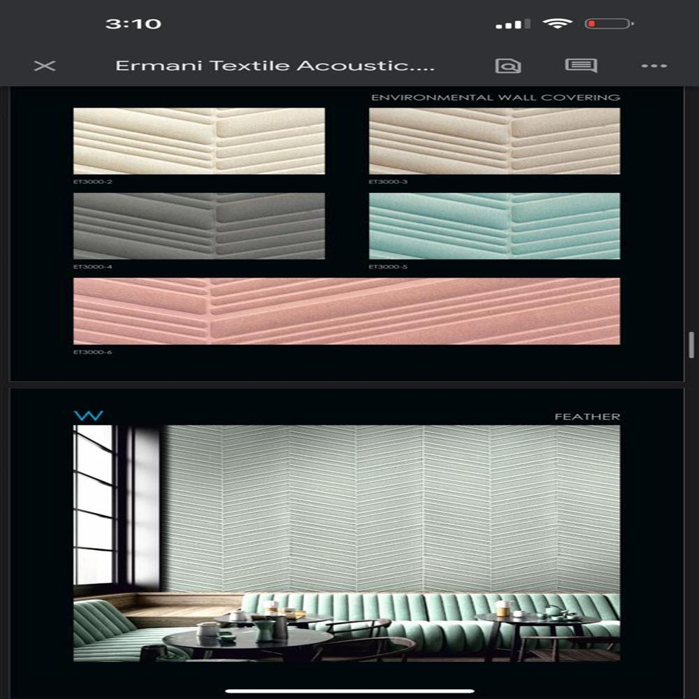 Premium Acoustic Wallcovering and Murals
