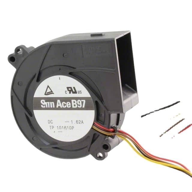 Sanace 9bmb24p2k01 97mm Turbo Blower Exhaust Fan Pump 9733 Governor Barbecue Oven Controllers 9bmb24p2h01 9bmb24p2s01 - Color: Black