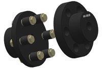 Pin Bush Couplings - Color: Black