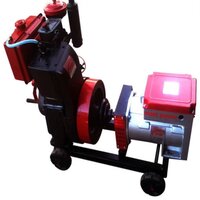 25 Kva Air Cooled Generator Set - Color: Red