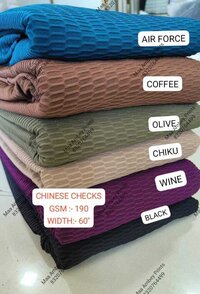 Crisscross Polyester Lycra Fabric