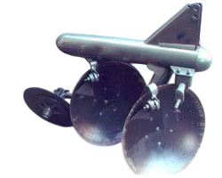 Grey High Strength Disc Plough - Color: Blue