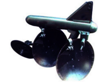 Disc Plough - Color: Blue