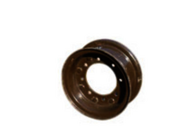 Trailer Rim - Color: Silver