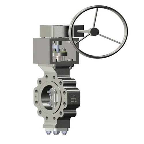 Oswal Butterfly Valve - Color: Grey