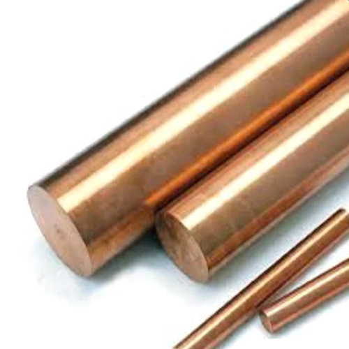 Aluminium Bronze Round Rod - Color: Golden