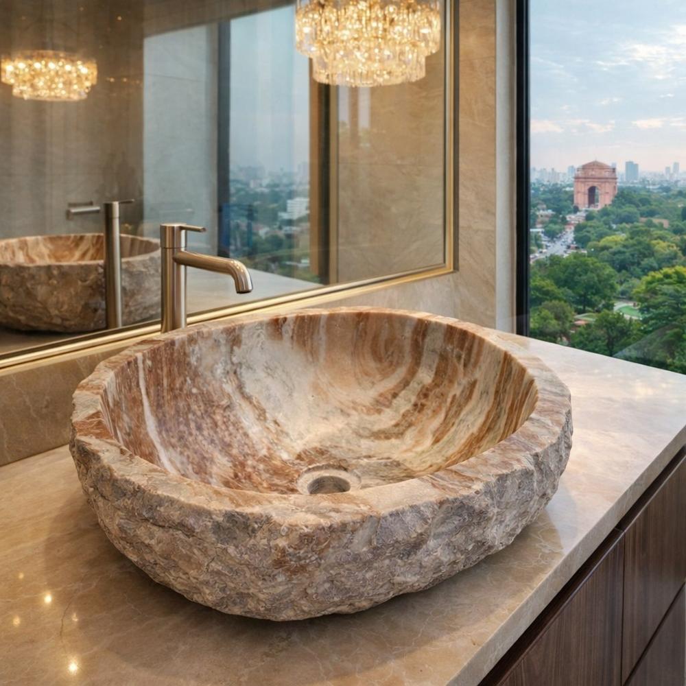 Nature Stone Birds Baths - Color: Black
