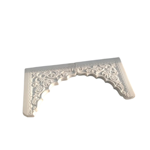 Marble Carving Mehrab - Color: White