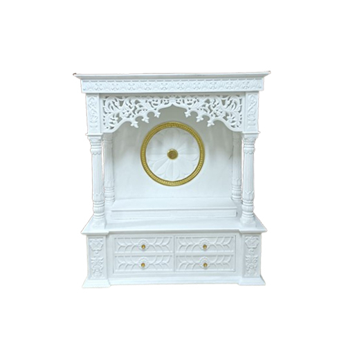 Pure White Marble Temple - Features: Durable