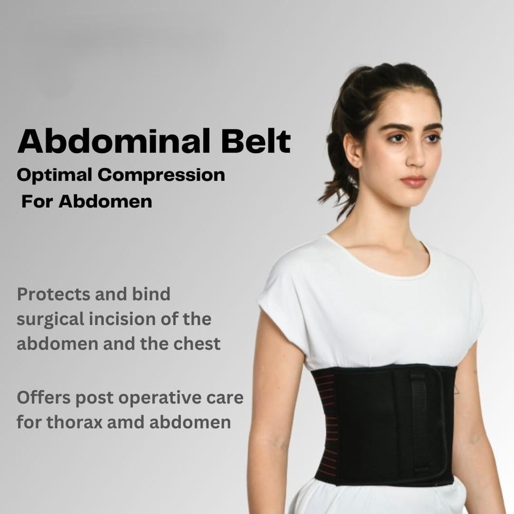 Abdominal Belt Black - Feature: Good Quality