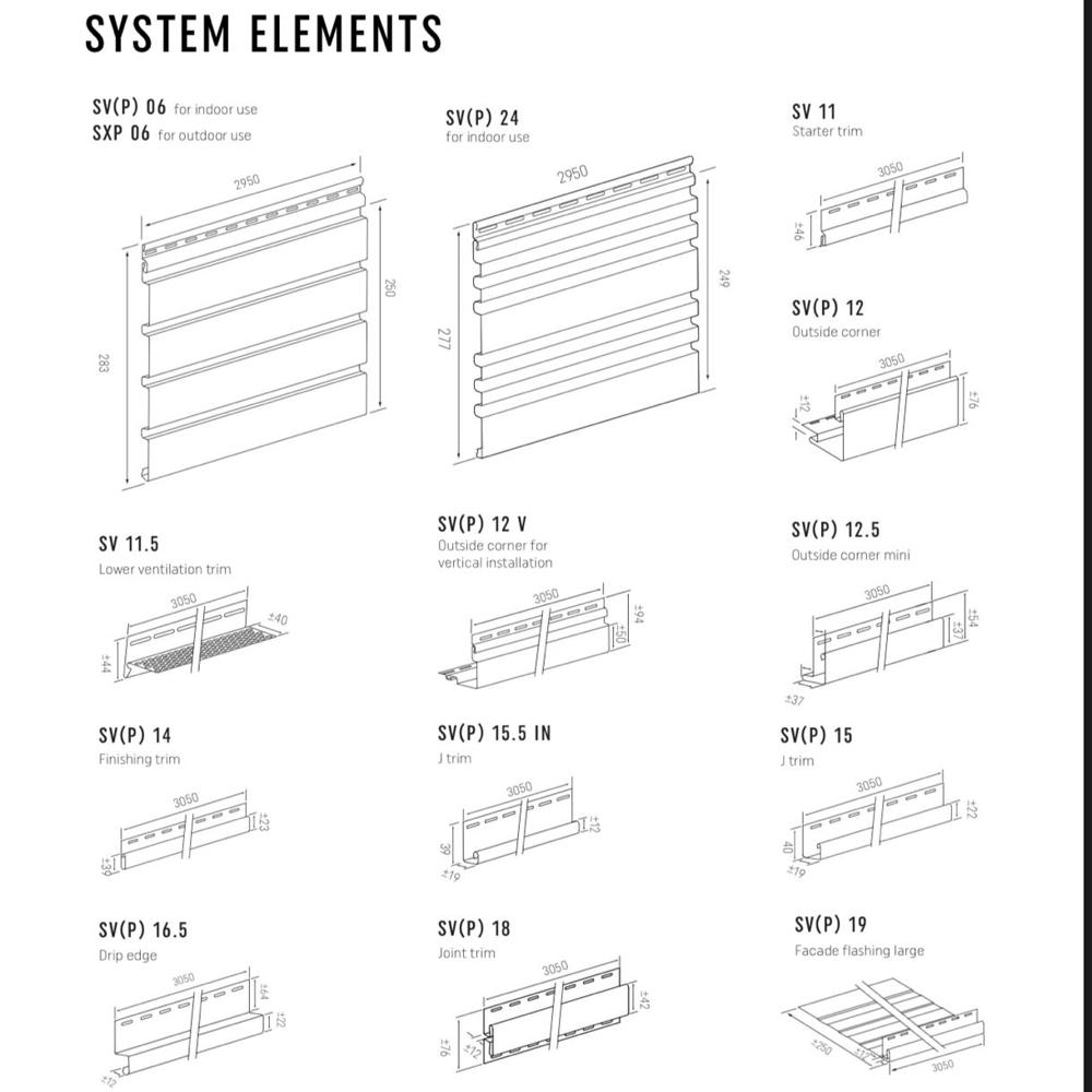 VOX Fronto Interior and Exterior Wall & Ceiling System