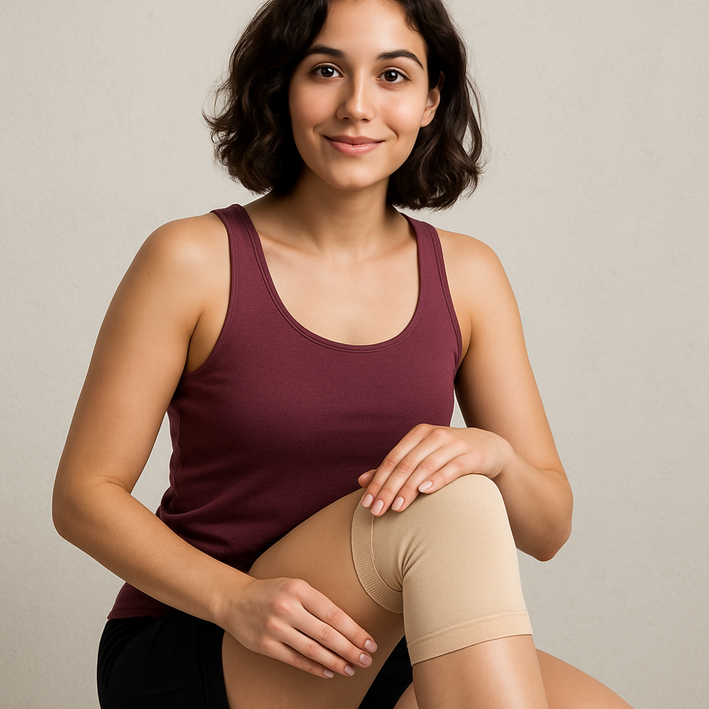 Knee Cap Skin - Color: Cream