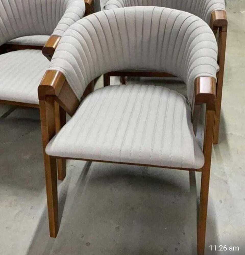 Modern Upholstered Barrel Accent Chair