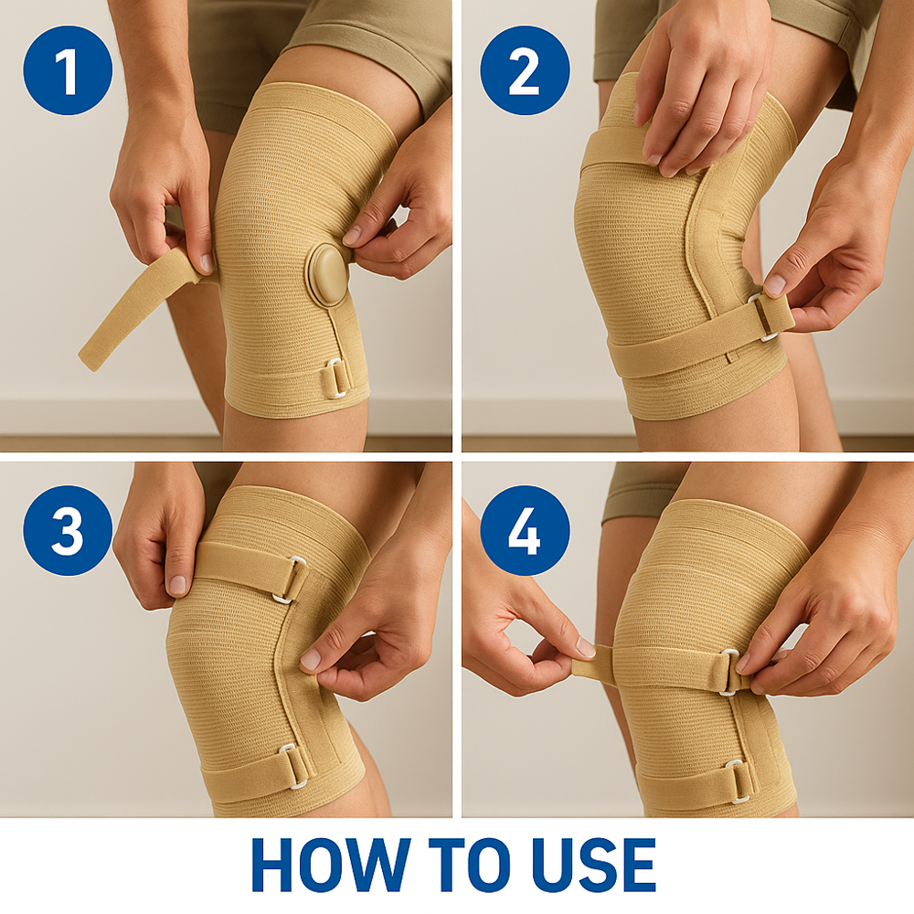 Hinged Knee Cap Skin - Color: Various Available