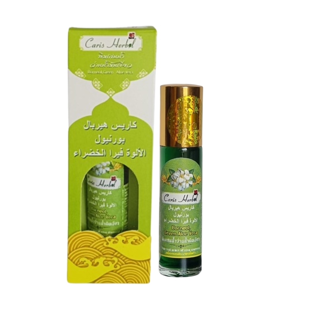 8 Ml Green Caris Herbal Borneol Roll On - Age Group: Suitable For All