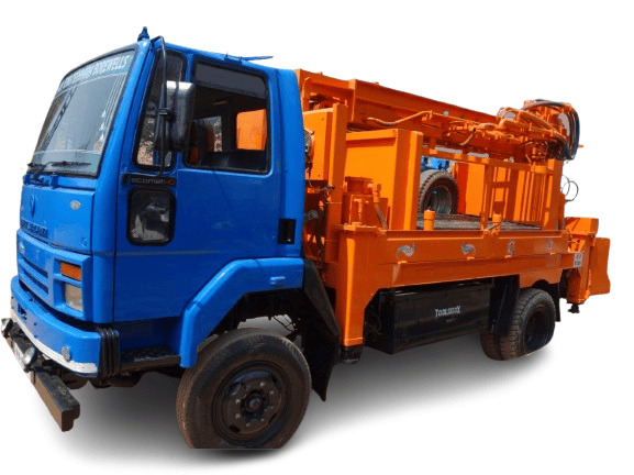 Jwl-20 Mini Truck Mounted Dthr Water Well Drilling Rig - Automatic Grade: Semi-Automatic