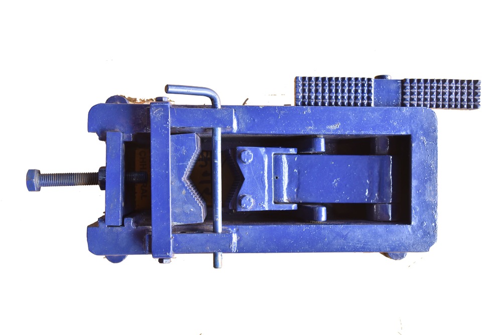 Foot Clamp - Color: Blue