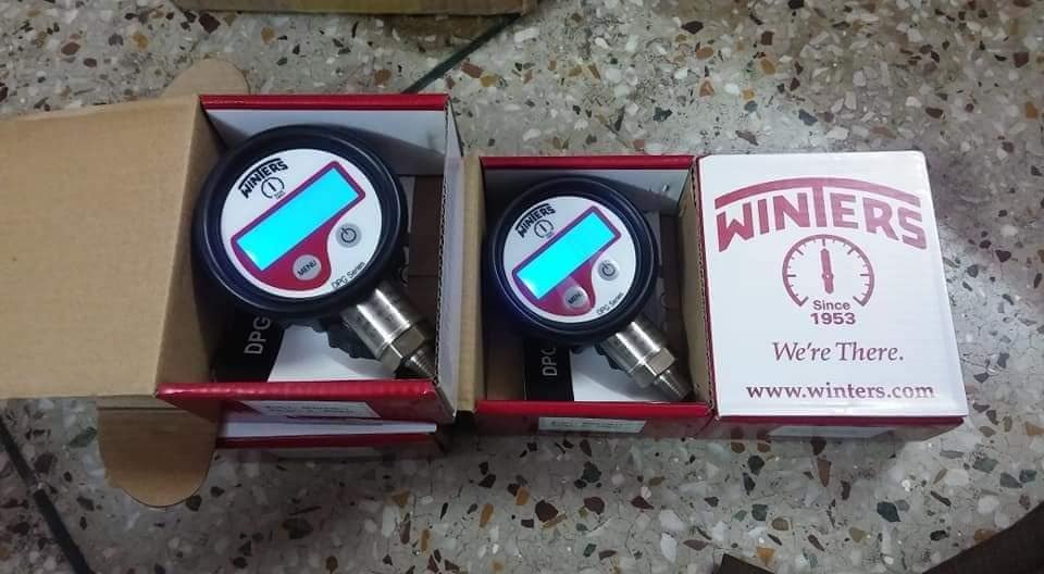 Winters Instruments Canada Digital Pressure Gauge MODEL DPG216 RANGE 0 To 200 PSI