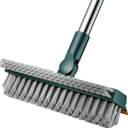 Bathroom Cleaning Brush with Wiper
