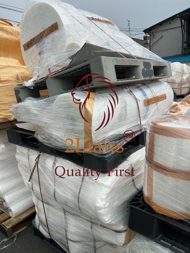 PP film rolls & bales transparent