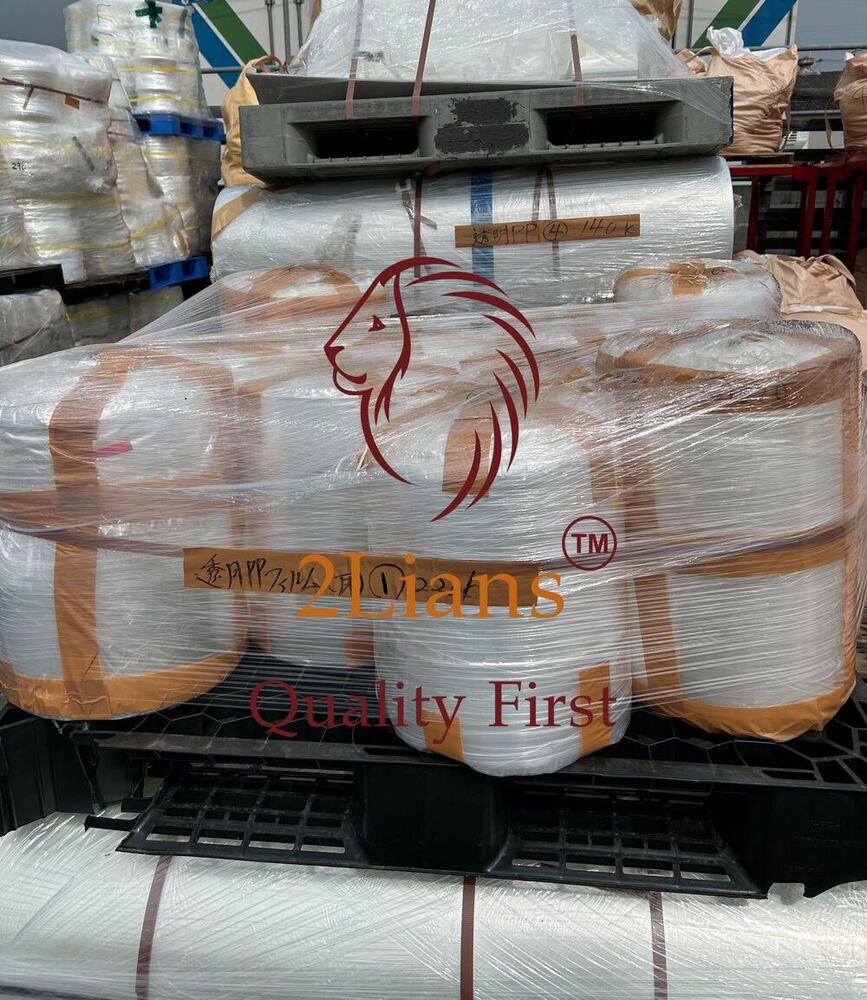 PP film rolls & bales transparent