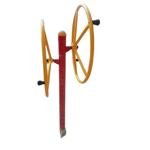 03_Mild Steel Outdoor Gym Arm Wheel - Features: Good Quality