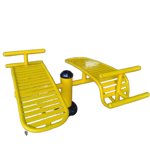 01_Mild Steel Outdoor Gym Sit Up Board - Grade: Commercial Use