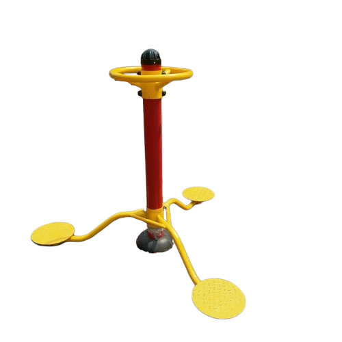 Mild Steel Outdoor Gym Triple Waist Twister - Features: Good Quality