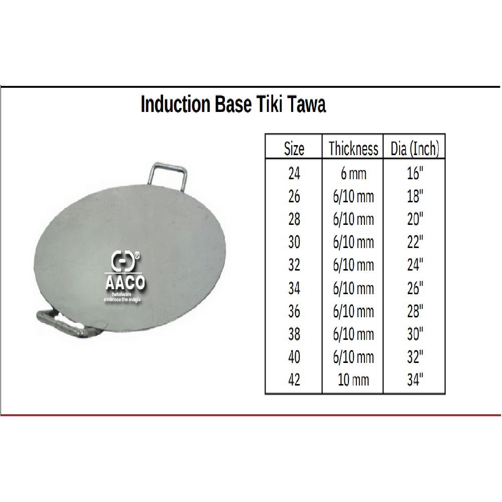 Induction Base Tiki Tawa