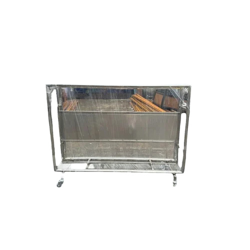 Police Traffic Barricade - Color: Brown
