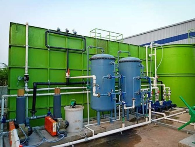 Hospital STP sewage treatment plant