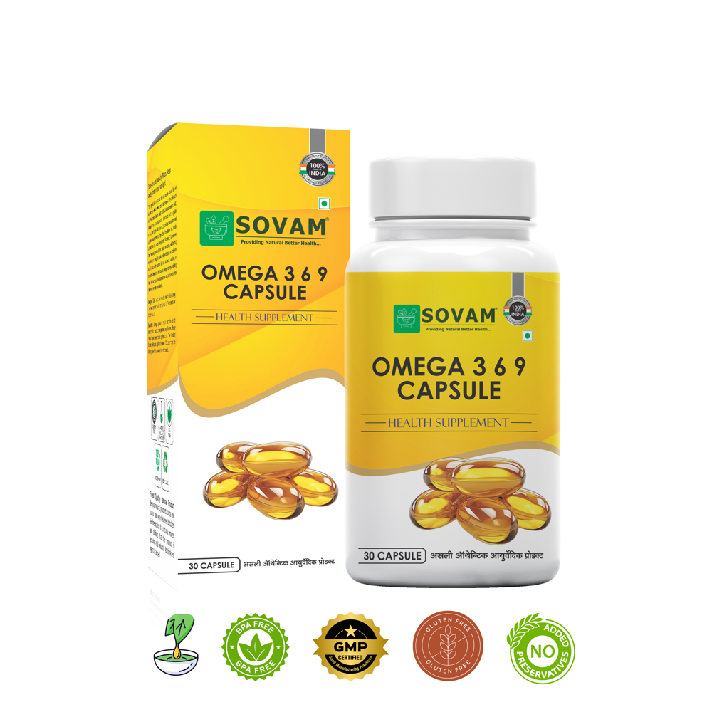 Omega 369 Softgel Capsule - Age Group: For Adults