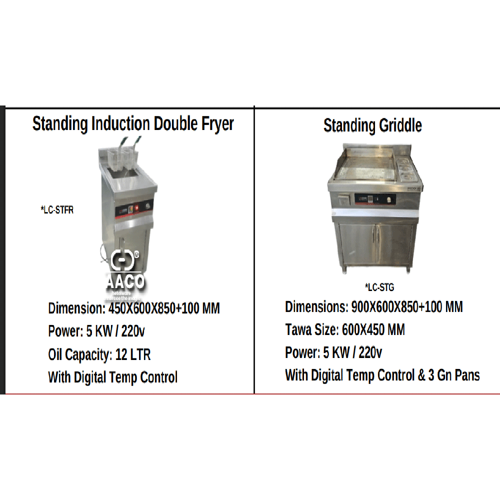 Flat Induction - Material: Stainless Steel