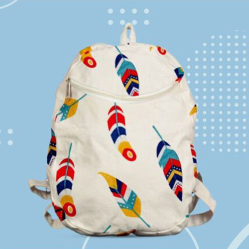 1022 Mini Backpack - Color: White