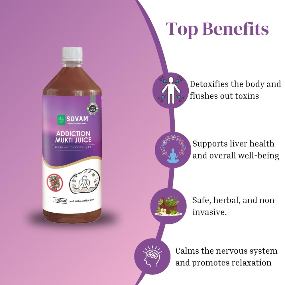 Sovam Addiction Mukti Juice 1000 ml