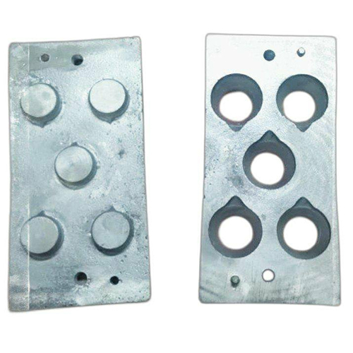 DIYA MAKING DIE MOLD ALUMINIUM 5 CAVITIES