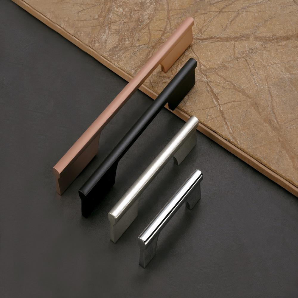 Aluminum Recessed Handle - Color: Cp