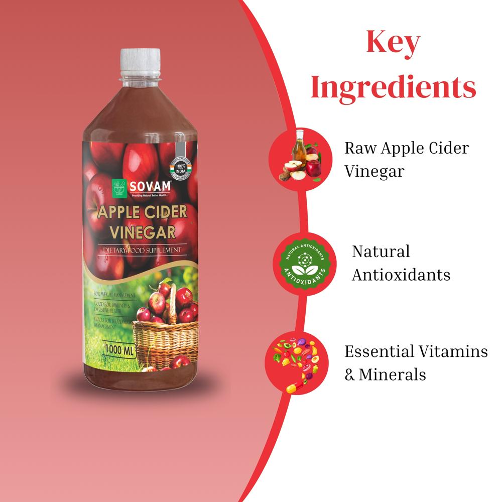 Sovam Apple Cider Juice 1000 ml