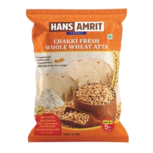 Chakki Fresh Whole Wheat Atta - Color: White