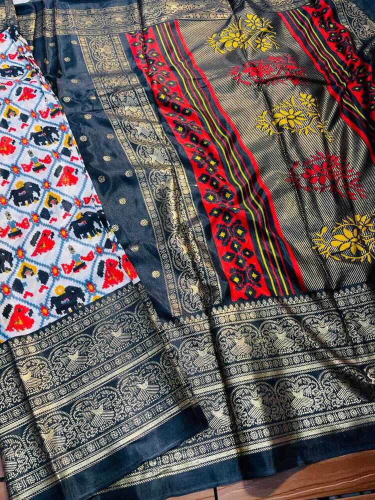 KALAMKARI DIGITAL PRINT SAREE