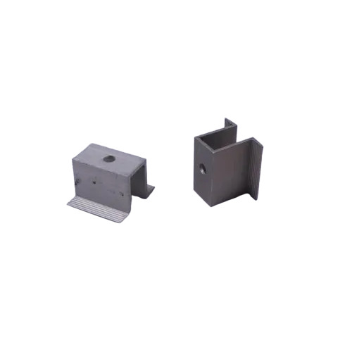 Solar Panel Mid Clamps - Color: Silver