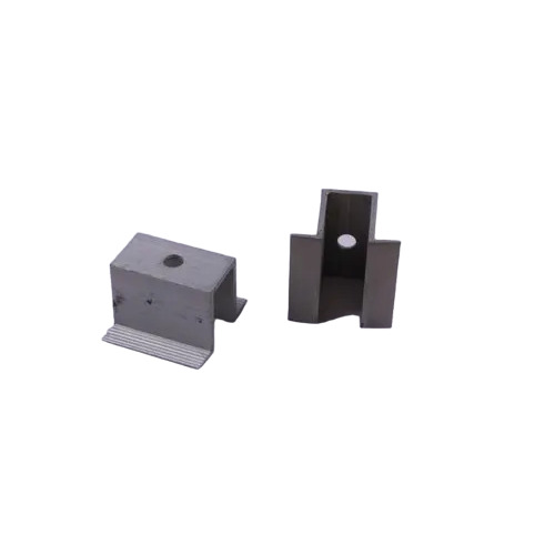 Solar Panel Mid Clamps - Color: Silver