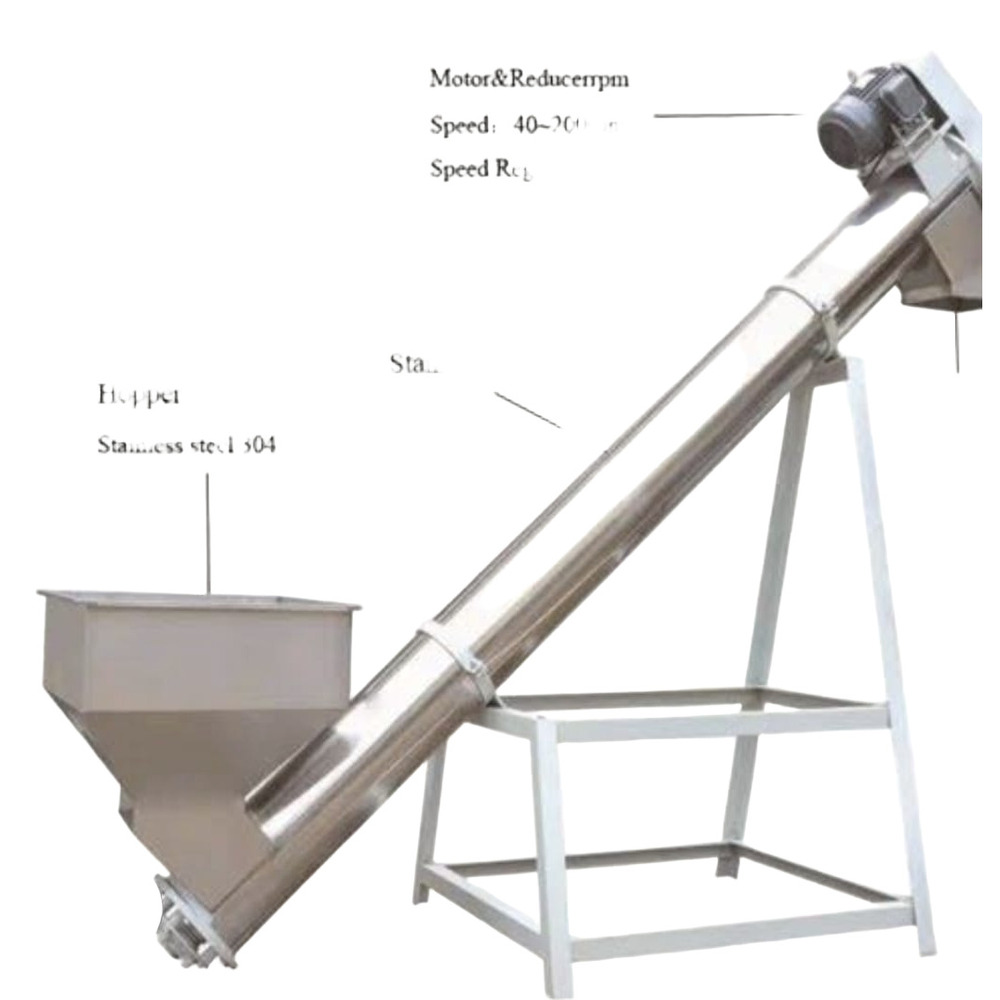 5 Screw Conveyor System - Material: Stainless Steel