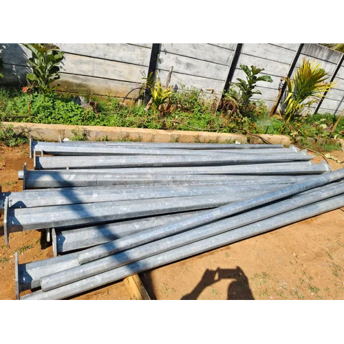 6Meter Octagonal Pole - Color: Silver