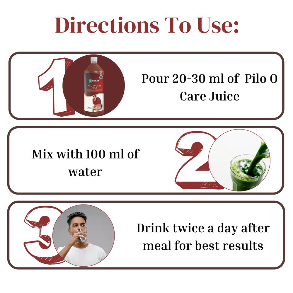Sovam Pilo O Care Juice 1000 ml
