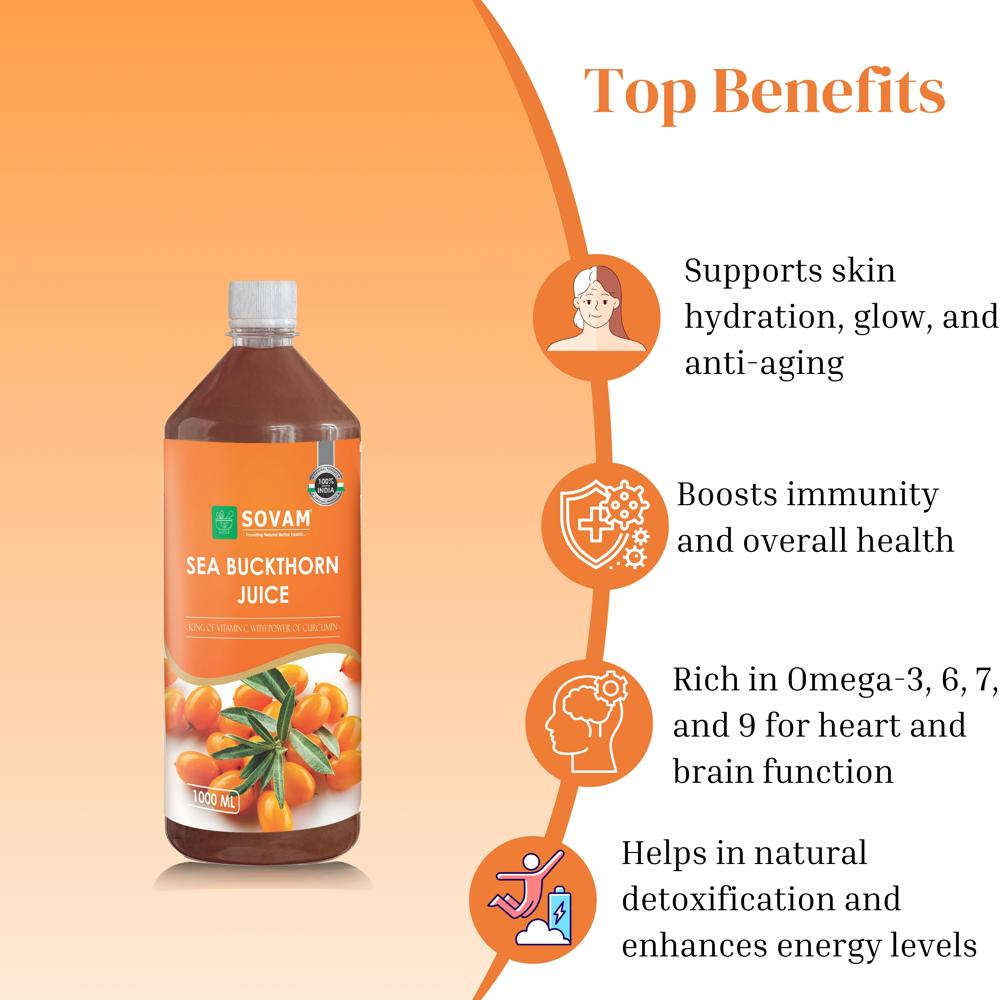 Sovam Sea Buckthorn Juice 1000 ml