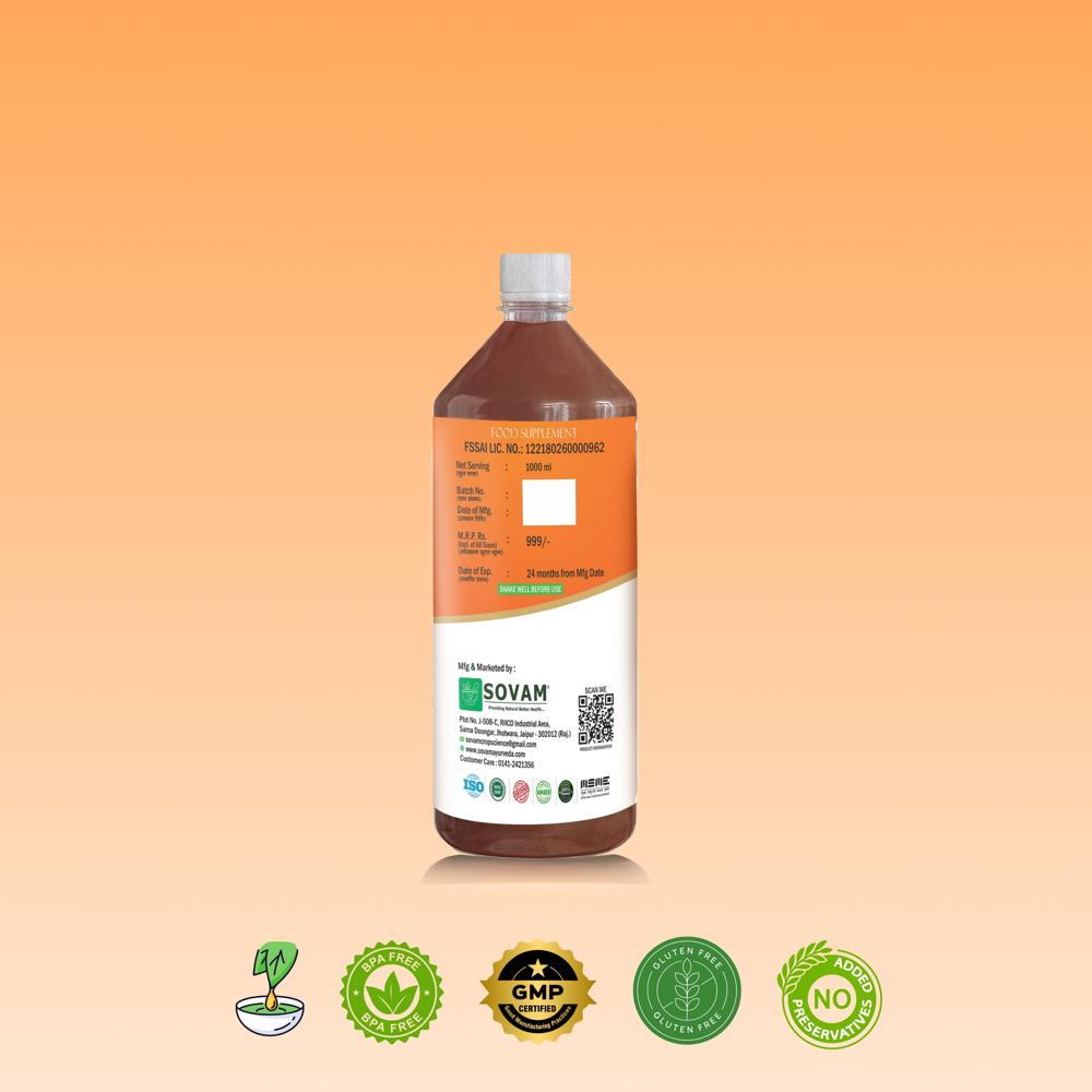 Sovam Sea Buckthorn Juice 1000 ml